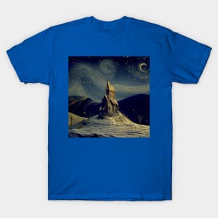 Starry Night Above The Shrieking Shack T-Shirt